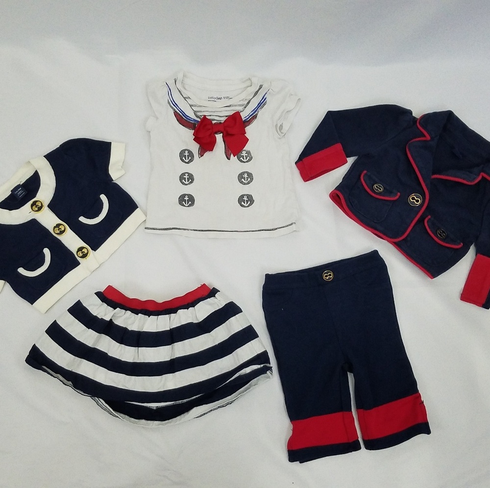 Rare Baby Gap Sailor Outfit